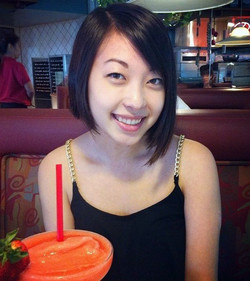 Cute amateur Asian teen sucks stranger