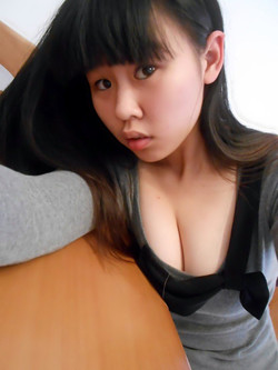 Little Chinese teen with beautiful..